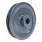 B&B Manufacturing Finished Bore 1 Groove V-Belt Pulley 4.25 inch OD AK44x1/2 - alternate 1